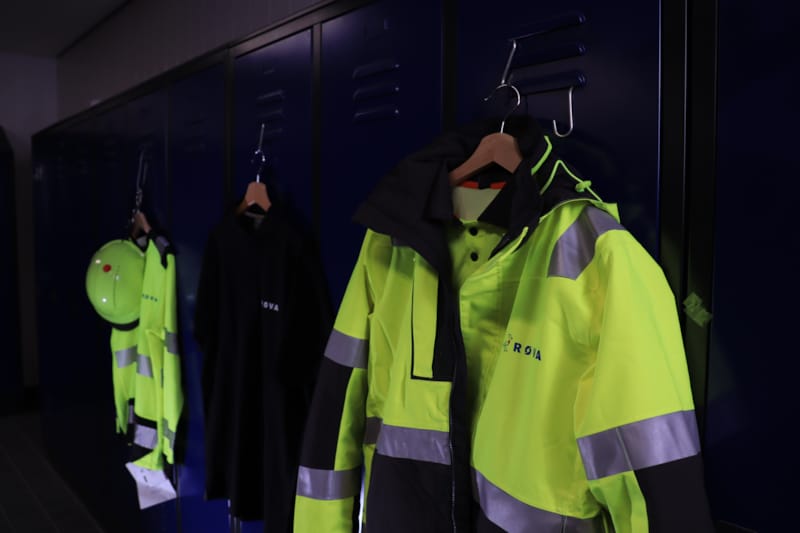 ROVA medewerkers krijgen nieuwe kleding